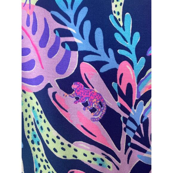 NWT LILLY PULITZER DRESS MAXI LONG MANUELA OYSTER BAY BLUE PURPLE LONG NAUTICAL - Picture 11 of 13